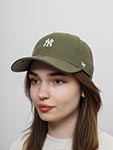 Бейсболка 47 BRAND арт. B-BRMPS17WBP-SW New York Yankees MLB (оливковый)
